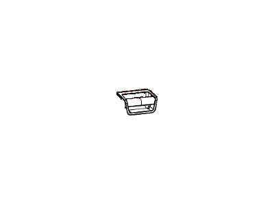 Dodge 1WR251DVAA PANEL Front Door Trim