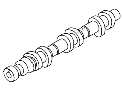 Jeep 5184377AF CAMSHAFT Exhaust
