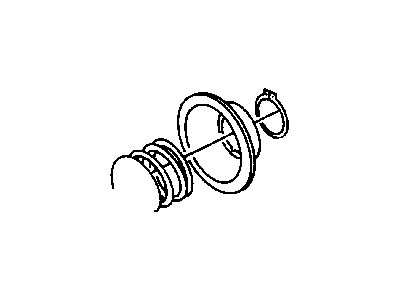 Jeep 6502271 O RING Transmission Clutch
