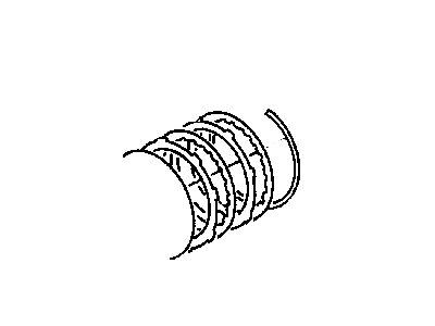 Jeep 4659980 SNAP RING Underdrive Clutch Flat