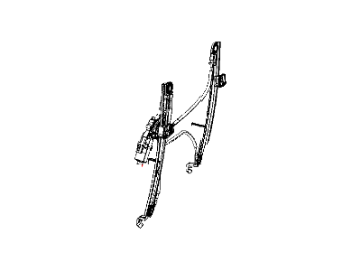 Jeep 68002898AA MOTOR Window Regulator