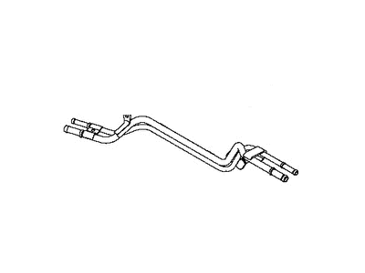 Jeep EGR Tube - 68275321AA