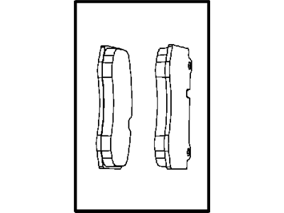 2005 Dodge Magnum Brake Pad - 5174311AA