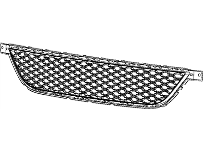 Mopar 68081409AA Lower Grille, Front