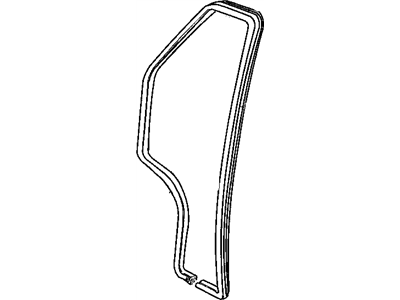 Mopar 55346790AI Weatherstrip Front Door Secondary