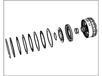Ram 68029389AC RETAINER PACKAGE Clutch