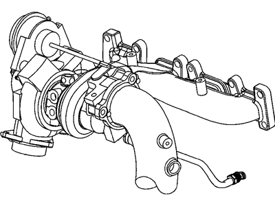 Chrysler 5032485AA TUBE Turbo Oil Feed