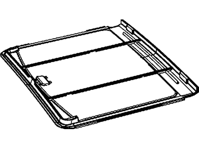 Ram 1KF65HDAAA SUNSHADE Sunroof