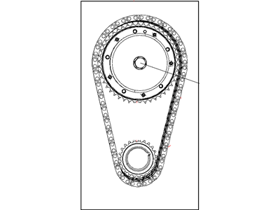 Dodge 68026797AA CHAIN & GEAR KIT Engine Timing