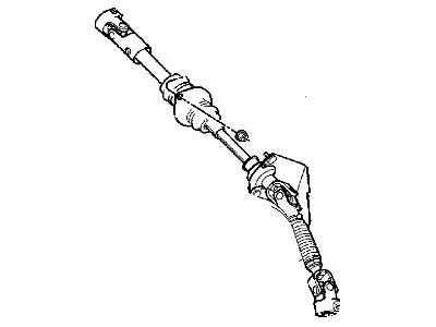 Jeep 55197223AB SHAFT Intermediate