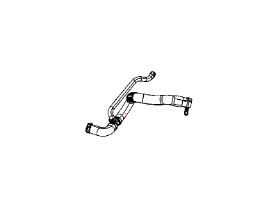 Dodge 52014520AB HOSE Radiator Outlet
