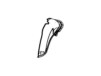 Dodge 55197333AC SILENCER Load floor