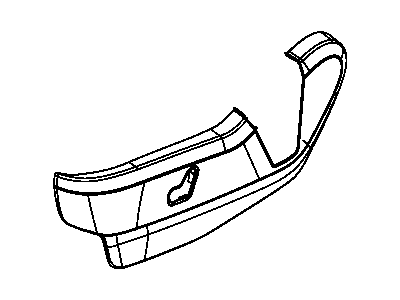 Mopar 1JB191D5AA Side Shield, Driver Side