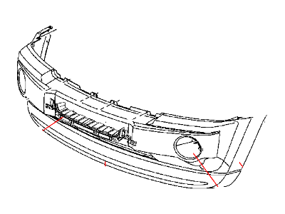 Jeep 5030977AA FASCIA Front