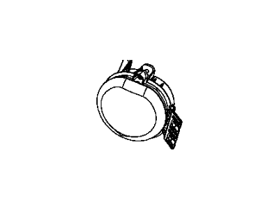 Dodge 2AME77474A LAMP AND BRACKET Fog Lamp