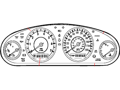Dodge Intrepid Instrument Cluster - 4760409AF