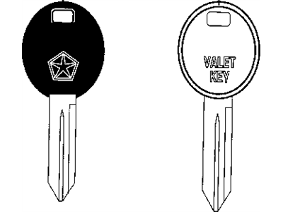 Ram 5018868AA KEY Blank