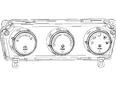 Dodge Challenger A/C Switch - 55111463AC
