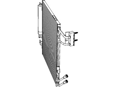 Jeep 68003495AA DRIER Receiver