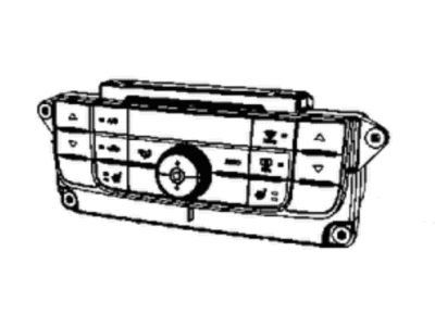 Jeep 68310360AA MODULE A/C And Heater