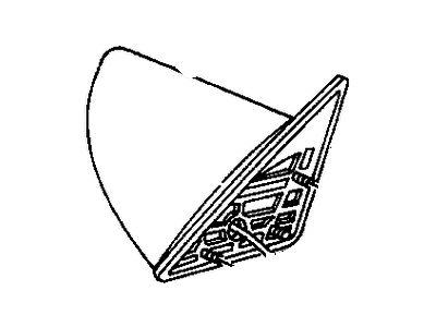 1994 Dodge Shadow Car Mirror - 4339361