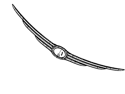 Chrysler 5116148AB EMBLEM CHRYSLER WING