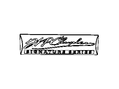 Chrysler 5152415AA NAMEPLATE [SIGNATURE SERIES]