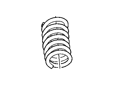 Dodge 52106602AA SPRING Front Coil