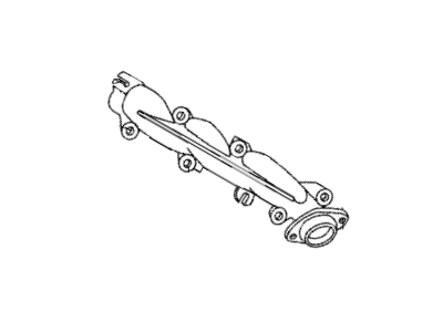 Jeep Exhaust Manifold - 68021512AF