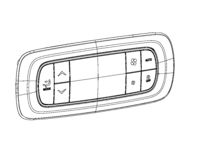 Chrysler A/C Switch - 6WL29PD2AA