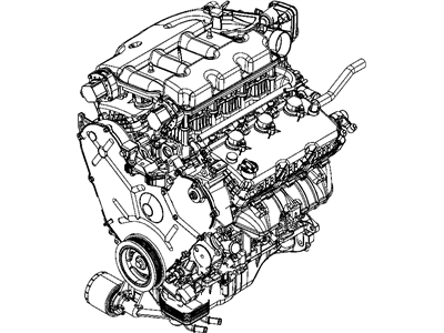 Dodge R8141870AA ENGINE Long Block