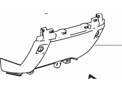 Ram 68154462AB PANEL Instrument Panel Closeout