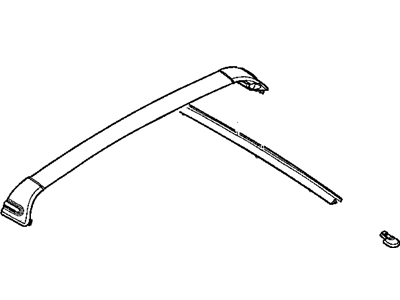 Chrysler 5303733AB COVER Luggage Rack