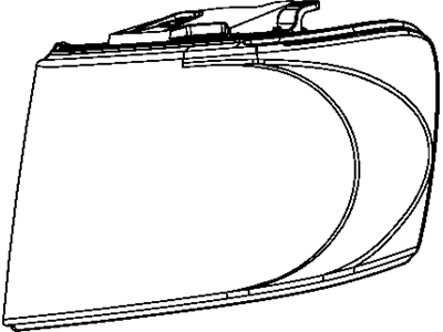 Chrysler Aspen Headlight - 55078021AI
