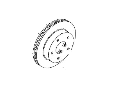 Ram Brake Disc - VDR13550AA