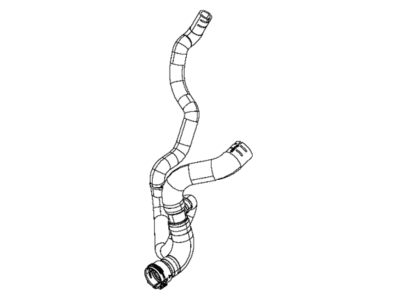 2017 Jeep Cherokee Radiator Hose - 68314729AA