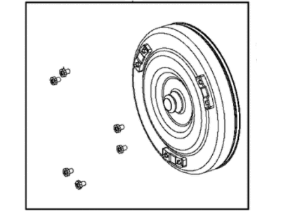 Jeep Torque Converter - 68225773AA