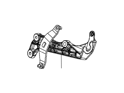 Jeep 68259705AC BRACKET Shift Cable