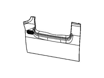 Jeep Steering Column Cover - 6AD64TX7AA