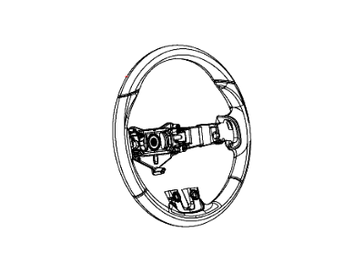Dodge 5LQ11DX9AA Wheel - Steering