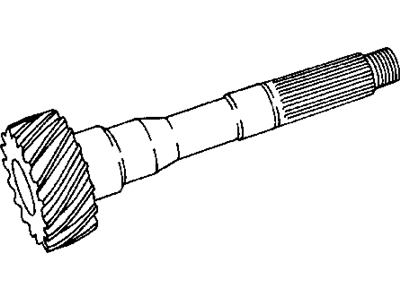 Dodge 4659626 SHAFT Transfer Gear