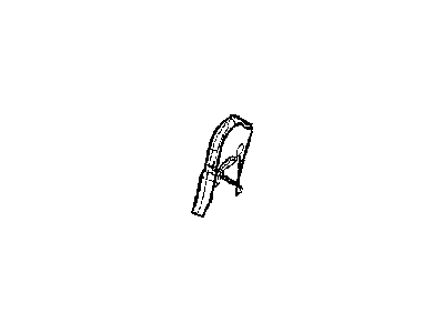 Jeep 1DT601D1AA SHIELD Seat 20% Upper Inner Shield
