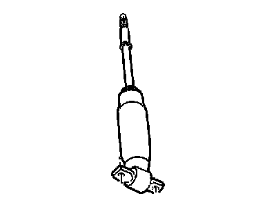 Dodge 5114489AB SHOCK ABSORBER PACKAGE Suspension Front