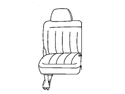 2002 Dodge Caravan Seat Cushion - UD981QLAB