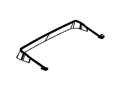 Ram 68082481AA DEFLECTOR Sunroof Wind
