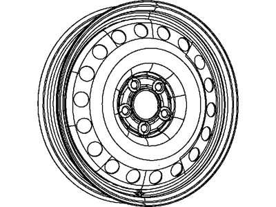 Mopar 4782465AB Compact Spare