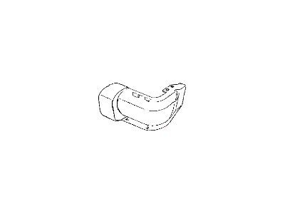 Jeep 5DY01DX8AB END CAP Bumper