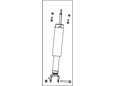 2011 Jeep Grand Cherokee Shock Absorber - 68084523AB