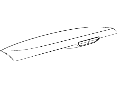 Dodge 68105149AD SPOILER Liftgate