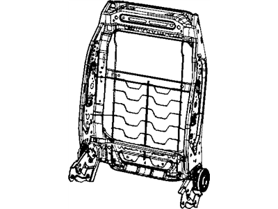 Dodge 5183351AA PANEL Seat Back